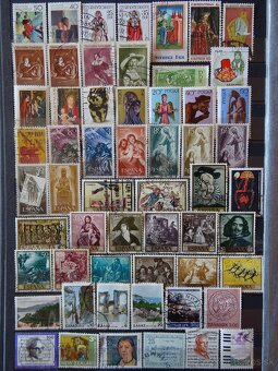 Pekná zbierka známok UMENIE 1 - 13