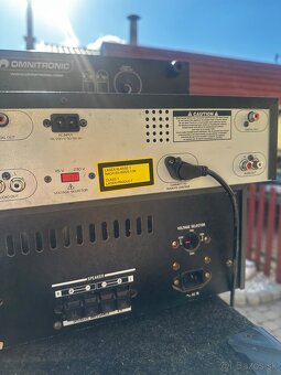 Reproduktory 4ks+ zosilovač+ dualny cd player - 13