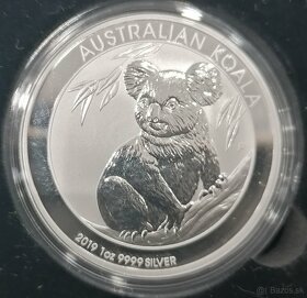 Kompletná séria koala - strieborné mince - 13