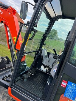 Minibagr Kubota KX027-4 / 3 režimy průtoku,3x lžíce - 13