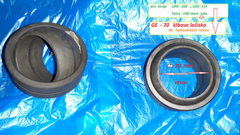 Ložiskové BRONZOVÉ puzdra a Ložiská - - 13