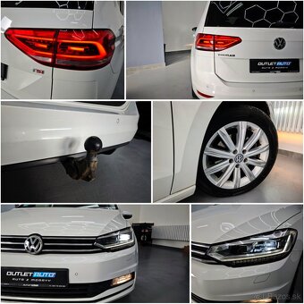 VW TOURAN 1.4 TSI 110KW,DSG,HIGHLINE,TAŽNE, 7.MÍST, LED, ACC - 13