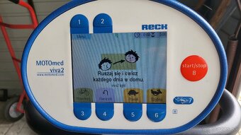 Rehabilitačný bicykel Motomed Viva2 na ruky nohy - 13
