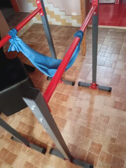 Predám posilňovaciu vežu, činky, bench lavicu a závažia. - 13