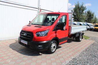Ford Transit, 350L 2,0TDCI 3stranný sklápěč+klima+Tuplák - 13