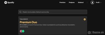 YouTube,Spotify PREMIUM individual 3/6/12 mesiacov alebo DUO - 13