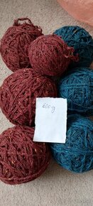 Vlna na pletenie a háčkovanie rôzna 3500g - 13