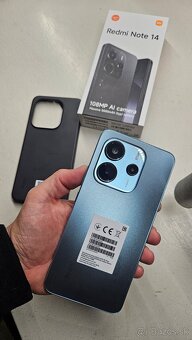 Redmi Note 14 modrý 128GB - zánovný - 13
