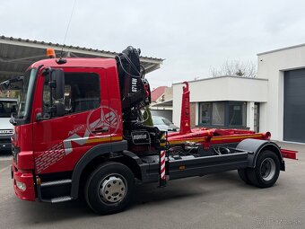 Mercedes-Benz Atego 1218 hákový nakladač hydraulická ruka - 13