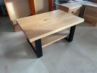 Masívny konferenčný dubový stôl - 13