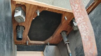 Použitý dobový středový panel na rádio - Škoda 110R erko. - 13
