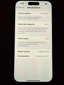 iPhone 15 Black 256GB - 13