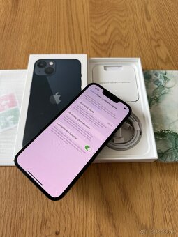 iPhone 13 128 gb Midnight - komplet príslušenstvo, zaruka - 13