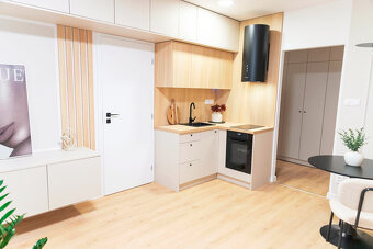 Iba u nás Na prenájom 2i nový dizajnový byt , loggia, voľný - 13