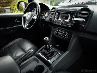 VOLKSWAGEN AMAROK 2.0 BiTDI-120kW REDUKCIA- NAVI- KOŽA-ŤAŽNE - 13