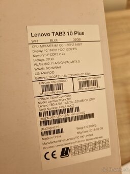 Tablet LENOVO - 13