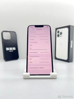 iPhone 13 PRO SILVER 256GB TOP STAV ORIGINÁL - 13