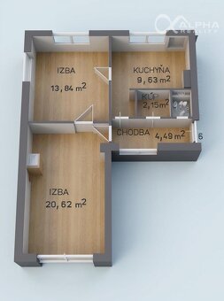 Exkluzívne 2i byt, centrum, Spišská Nová Ves - 13