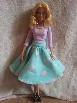 Zberatelska Barbie Basics , svadobne saty pre Barbie - 13