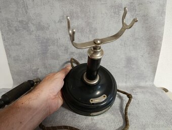 Velmi starý historický telefon do sbírky, štítek Ericsson - 13