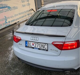 AUDI A5 S5 RS5 B8 B8 5 spoiler kridlo lipko na kufor - 13