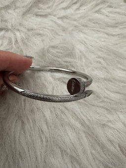 Nový Naramok klinec Cartier 18k zlato - 13