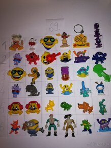 Kinder figúrky č. 9 - 13