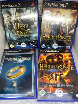 PS2 hry -4x Herr der Ringe (Pán prsteňov) - 13