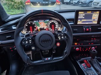 AUDI VOLANT SPORTOVY so START/STOP - DRIVE SELECT karbonový - 13