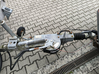 Nákladný príves UNIKOL s plachtou, nosnosť 2420 kg - 13