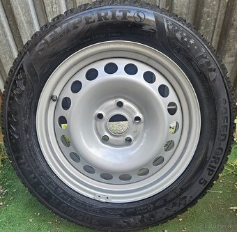 Originálna zimná sada VW - 5x112 r16 + Semperit 205/60 r16 - 13