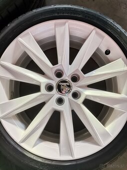 Škoda letná sada 215/40 R17 + disky Savio - 13