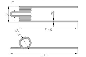 predám náhradné diely na pásovú hrabačku - 13