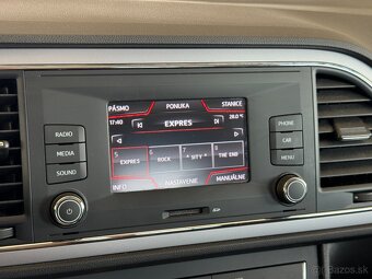 Seat Leon 1.4 TGI benzín + CNG rok 2018 SR auto 1. majiteľ - 13