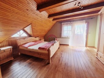 PREDAJ: 5i zrub s veľkorysým pozemkom, garážou, bazénom - 13