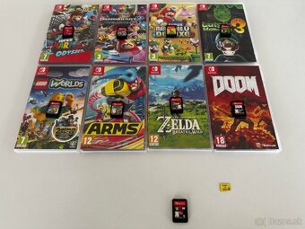 PREDÁM Nintendo Switch OLED - komplet príslušenstvo TOP STAV - 13