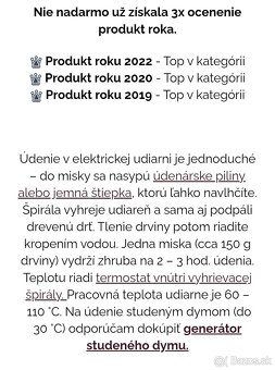 Elektrická udiareň Kaiser - 13