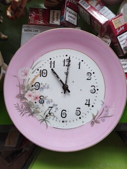 Kukučkove hodiny ,porcelánové hodiny, krbové hodiny - 13