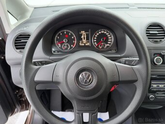 ► VW CADDY MAXI 1,6 MPI BEN/LPG - 7 MÍST, PARK. SENZORY ◄ - 13