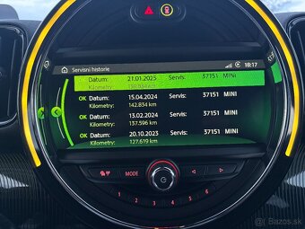 Mini Coutryman 2,0 JCW all4 170KW,ČR,1.Majitel,2018 - 13