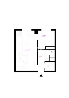 U NÁS MODERNÝ 1,5i byt, REKONŠTRUKCIA, Budyšínska ulica, - 13