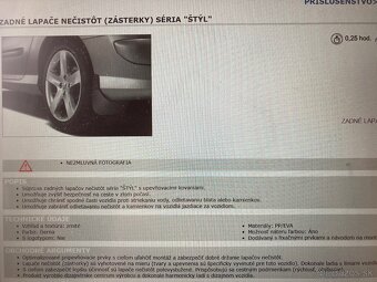 Lapače -zásterky Peugeot - 13