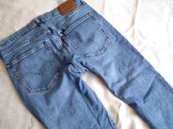 Levis Premium pánske rifle s elastan  L (36/34) - 13