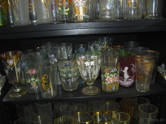 Predam zbierka starozitny pohar, vaza, karafa 19.-20.st - 13