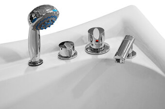 M-SPA - 0311 Kúpeľňová vaňa SPA s hydromasážou 150 x 150 x 7 - 13