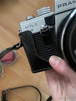 Predam fotoaparat Praktica MTL3 s objektivmi a filtrami - 13