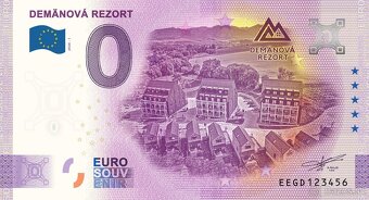 0 € / 0 euro souvenir bankovky 2024 - 13