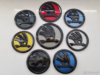 Farebné znaky - logo na ŠKODA - 13