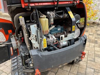 minibager KUBOTA KX018-4 / hydr. rychloupínák / 3x lopata - 13