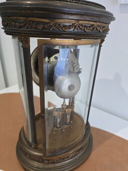 Starožitné krbove hodiny a vazy France - 13